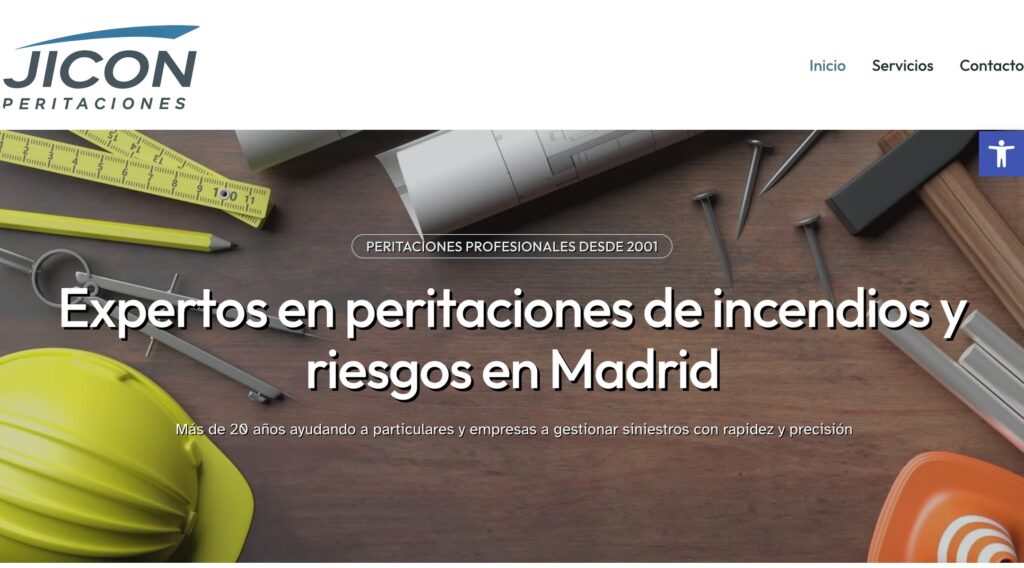 Expertos en peritaciones de incendios y riesgos en Madrid