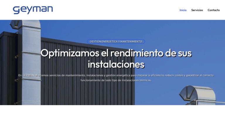 Geyman: Gestión energética y mantenimiento