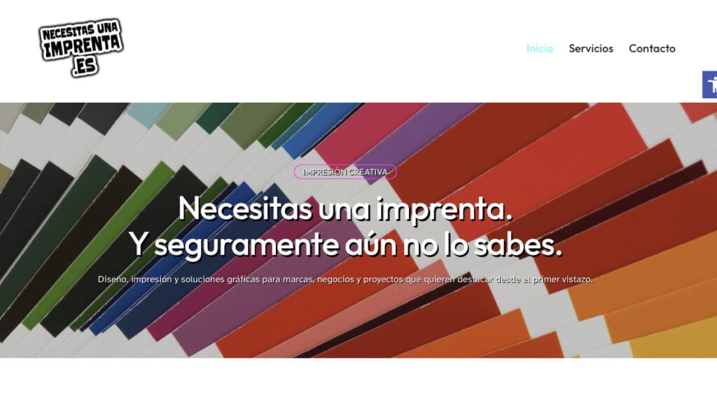 Necesitas una imprenta